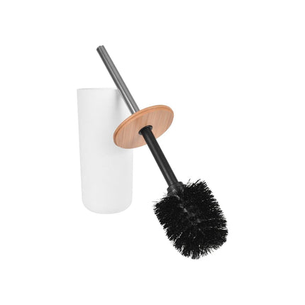 Bamboo Lid Toilet Brush.