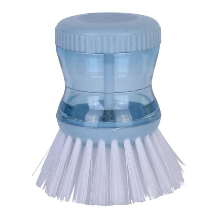 Soap Dispensing Kitchen Brush for Dish Pan Sink Cleaning.