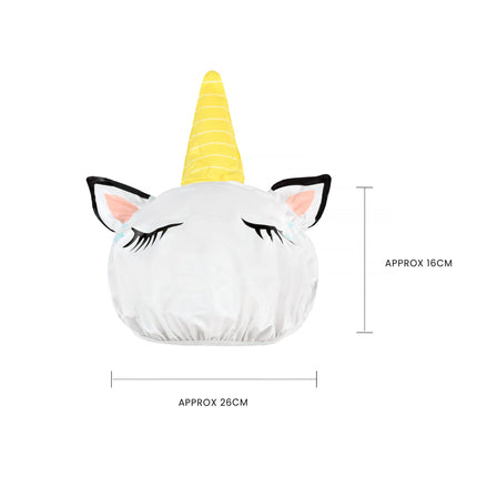 Kids Unicorn Shower Cap.
