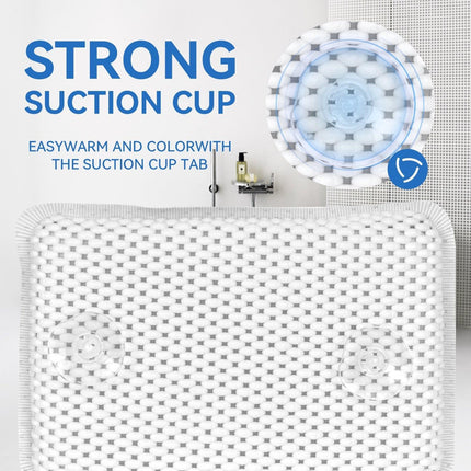 Suction Cup Bath Pilllow.