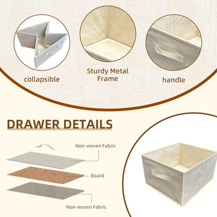 6 Drawer Bamboo Storage Chest.