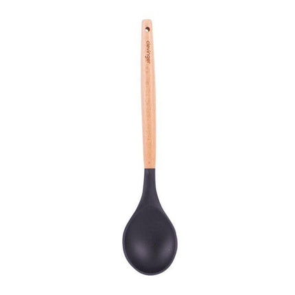 Beechwood & silicone spoon charcoal.