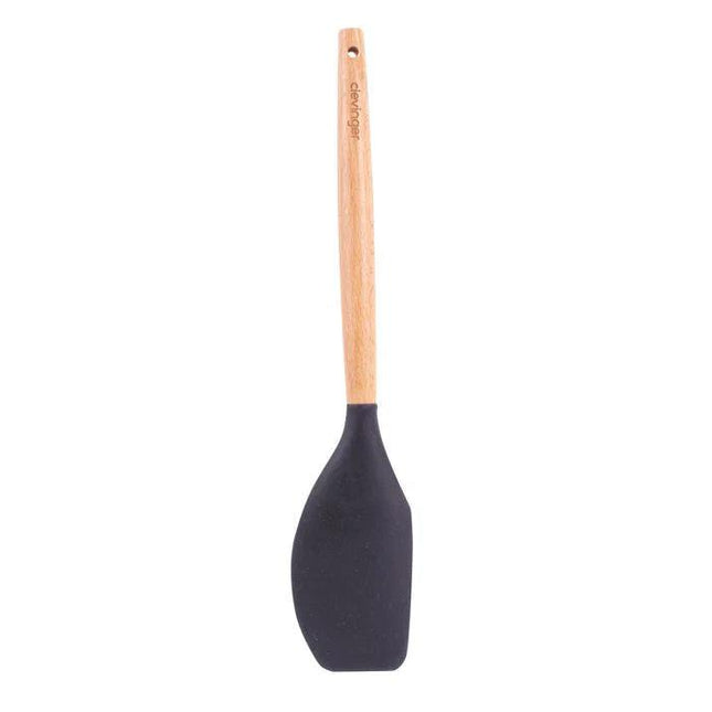 Beechwood & silicone spatula charcoal.