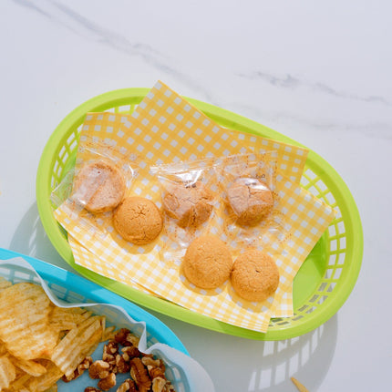 Cook Easy Set of 3 Oval Plastic Snack Baskets.