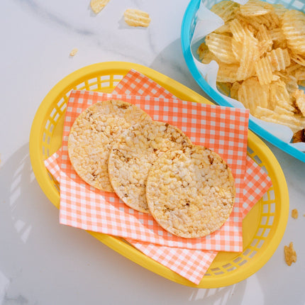 Cook Easy Set of 3 Oval Plastic Snack Baskets.