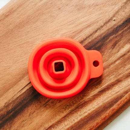 Cook Easy Collapsible Silicone Funnel.