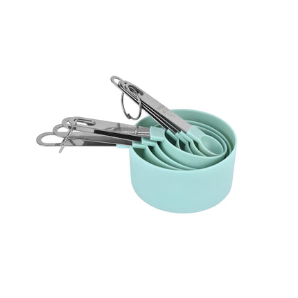 Stackable 4 Measuring Cup Set & 4 Spoon Set.