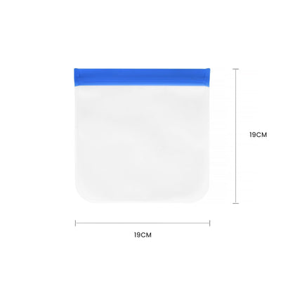 Set of 5 Ziplock Reusable Eco Friendly Bags.