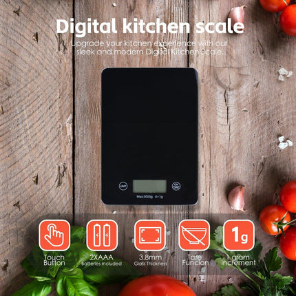 5KG Digital Glass Kitchen Scale.