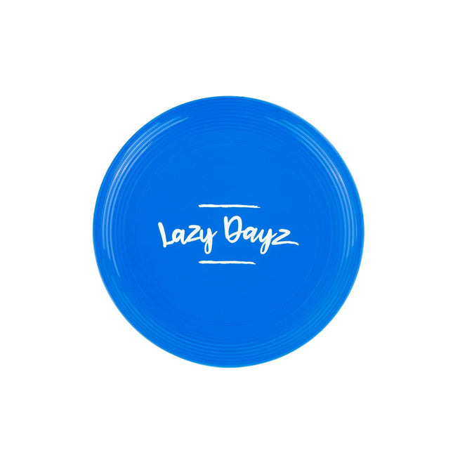 28cm Lazy Dayz Jumbo Neon Beach Frisbee - Blue.