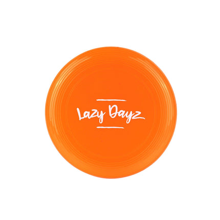 28cm Lazy Dayz Jumbo Neon Beach Frisbee - Orange.