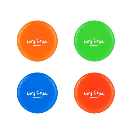 28cm Lazy Dayz Jumbo Neon Beach Frisbee - Red.