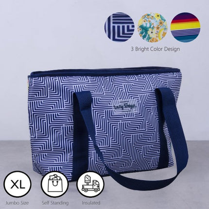 6L Food Safe Insulated Jumbo Cooler Tote - Makena - Makena.