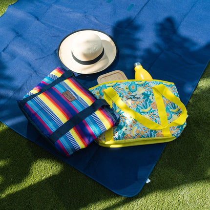 6L Food Safe Insulated Jumbo Cooler Tote - Rainbow.