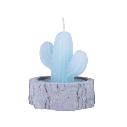 4Pcs/set Simulation Plant Cactus Candle Tea Light Home Decor Table Tealight Mini.
