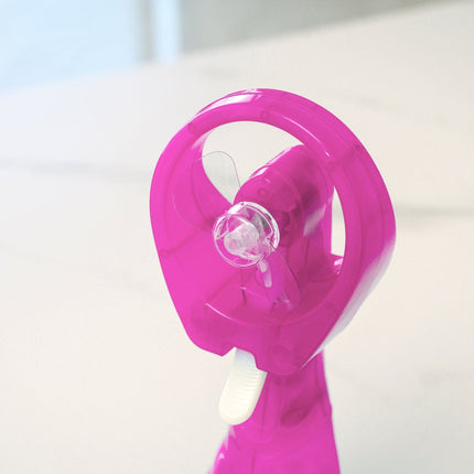 Lazy Dayz Water Spray Fan - Pink.
