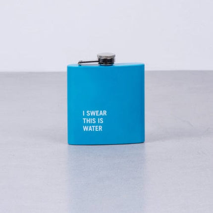 2 Pcs Stainless Steel Hip Flask (175 ml Each) – Funny Quotes, 4 Super‑Bright Colours.