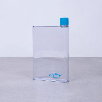 Lazy Dayz Flat Bottle 380ml - Blue.