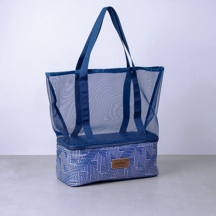 Lazy Dayz Insulated Cooler Tote - Makena.