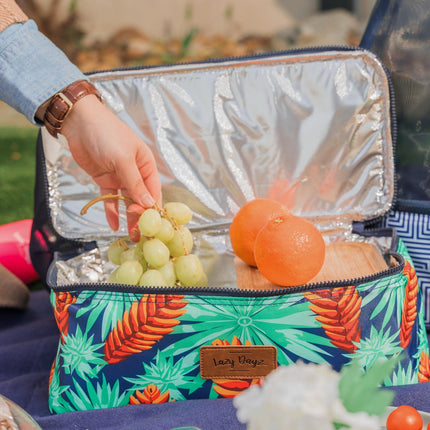Lazy Dayz Insulated Cooler Tote - Mossman.