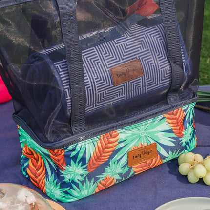 Lazy Dayz Insulated Cooler Tote - Mossman.