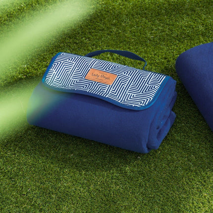 Lazy Dayz Fleece Picnic Rug - Makena.