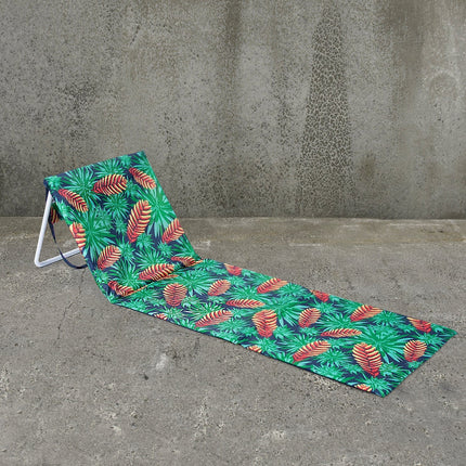 Lazy Dayz Fold Up Beach Lounger - Mossman.