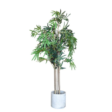 120cm Faux Artificial Home Decor Potted Bamboo Plant.
