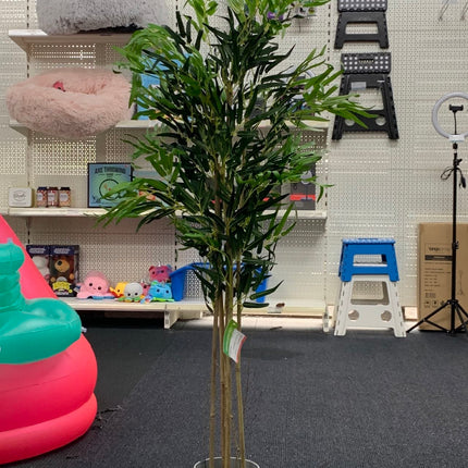 120cm Faux Artificial Home Decor Potted Bamboo Plant.