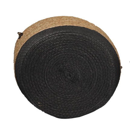 3 Piece Cotton Rope Stripe Carry Handles Storage Baskets Set.