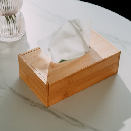 Bamboo Tissue Box.