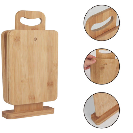 4 Piece Chopping Block Set With Display.