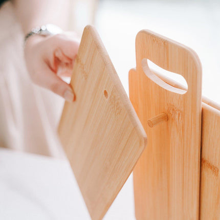 4 Piece Chopping Block Set With Display.