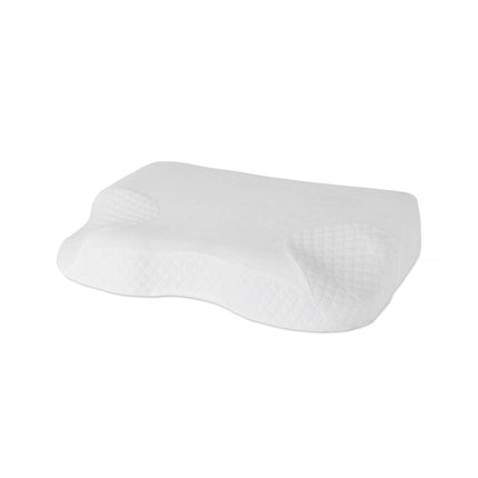 8cm Memory Foam Mattress Topper + 2 Memory Foam Contour Pillows – Single Size Sleep Upgrade Set with Bamboo Covers.