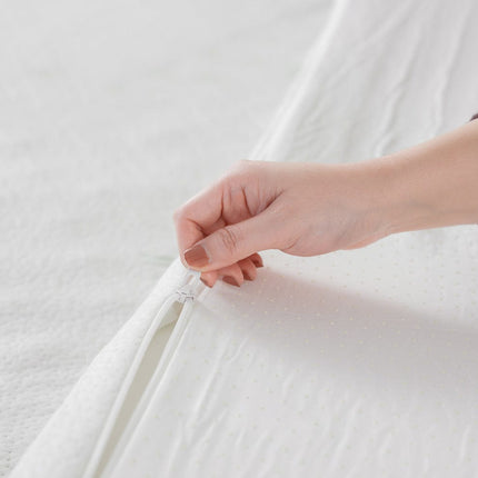 8cm Memory Foam Topper with Bamboo Mattress Cover - Queen.