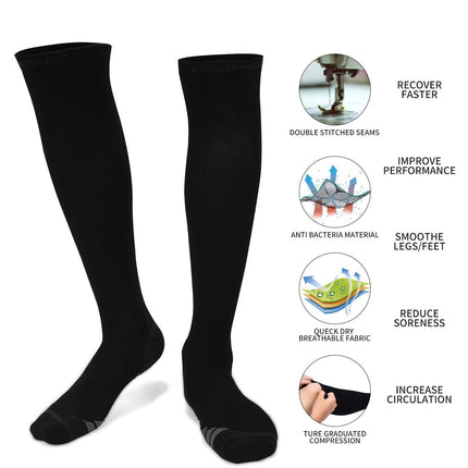 2x Miracle Compression Socks - Large/XL.