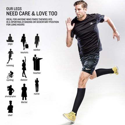 2x Miracle Compression Socks - Large/XL.