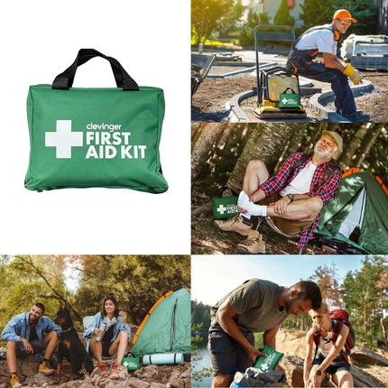 210Pcs Approval Deluxe Medical First Aid Kit.