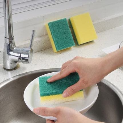 30 Pcs Heavy‑Duty Sponge Scourers – Multi‑Purpose Kitchen Cleaning Pads.