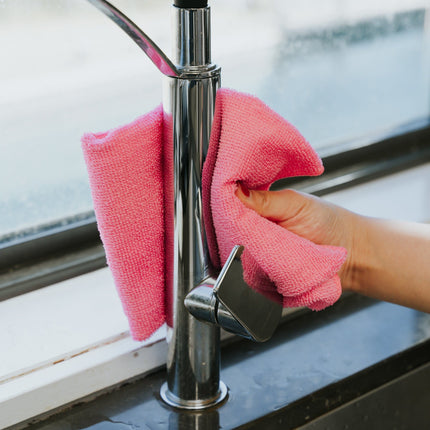 10PK Spiffy 40cm Smart Microfibre Dusting Super Absorbent Kitchen Cloths.