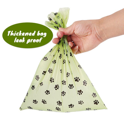 LIVINGTODAY 60 Biodegradable Unscented Pet Dog Poop Waste Bags.