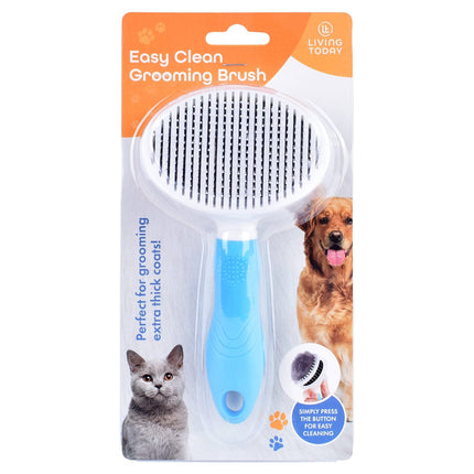 Easy Clean Pet Grooming Brush.