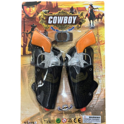 COWBOY GUN & HOLSTER PLAY SET.