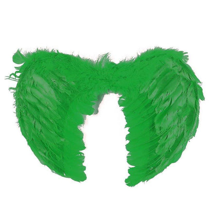 Large feather angel wings assorted colours - Purple.