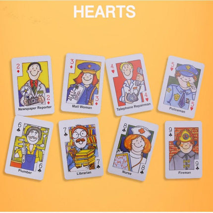 Crazy Eight Hearts Old Maid Fish Educational children card games - Old Maid.