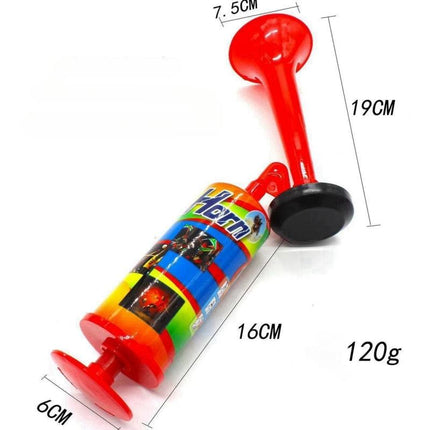 3x Large Hand pump air horn hand pump sound machine.