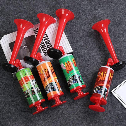 3x Large Hand pump air horn hand pump sound machine.