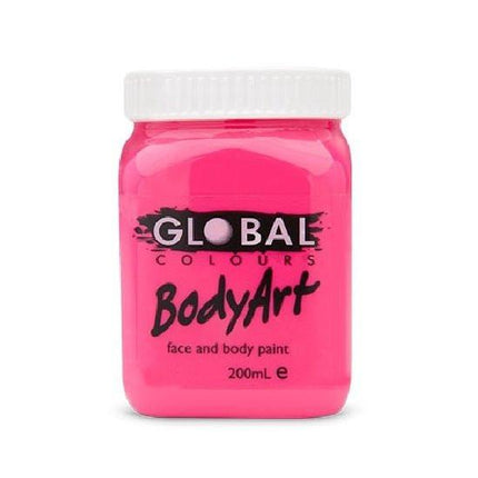 Global Colours BodyArt  Face and body paint in Jar 200ml Performance quality - Deep Green.