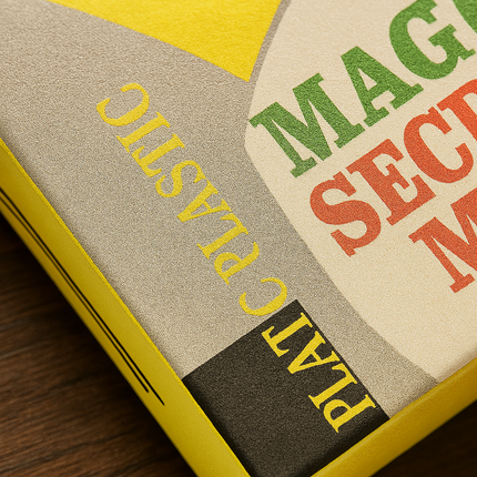 Magic Secret Marked Playing Cards – Plastic Coated, Easy‑Read Marking System, Poker Size, Made in Hong Kong – Ideal for Magic Tricks & Card Illusions.