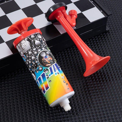 3x Small Hand pump air horn hand pump sound machine.